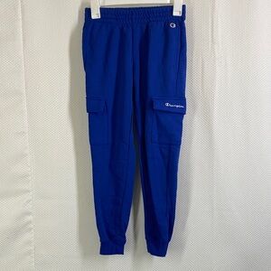 Champion Kids size M { 10/12}Blue Sweatpants
